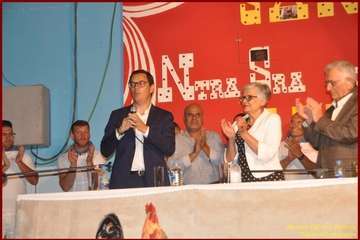 El Ejido inició esta noche sus fiestas patronales en honor de San Pedro y la Virgen del Carmen con el pregón y  varios reconocimientos (Foto TA y TF)